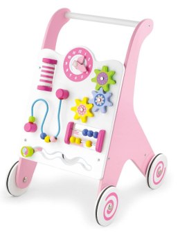 Viga 50178 Edukacyjny chodzik dla dzieci pink