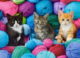 CASTORLAND Puzzle 300el. Kittens in Yarn Store