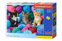 CASTORLAND Puzzle 300el. Kittens in Yarn Store