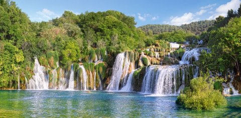 CASTORLAND Puzzle 4000el. Krka Waterfalls, Croatia