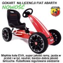 WIELKI LICENCJONOWANY GOKART FIAT ABARTH KOŁA EVA JAKOŚĆ /PB9388A