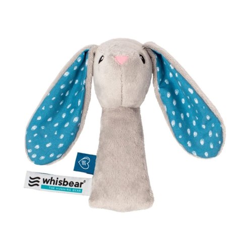 WHISBEAR 21 Grzechotka Króliczek szary