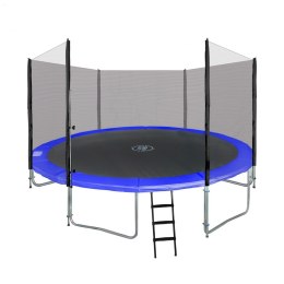 Trampolina ogrodowa 366cm 12FT dla dzieci Niebieski + Akcesoria