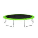 Trampolina ogrodowa 366cm 12FT dla dzieci Zielony + Akcesoria