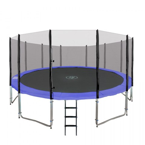 Trampolina ogrodowa 487cm 16FT dla dzieci Niebieski + Akcesoria