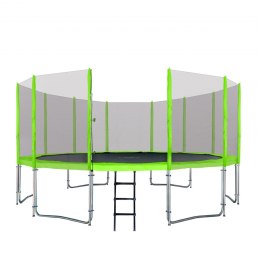 Trampolina ogrodowa 487cm 16FT dla dzieci Zielony + Akcesoria