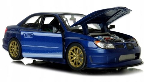 WELLY SUBARU IMPREZA WRX STI 1:24 SAMOCHÓD KOLEKCJONERSKI