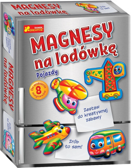 MAGNESY POJAZDY KREATYWNE ZABAWY RANOK