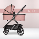 Wózek dziecięcy 1w1 (z samą gondolą) Crox Rose marki Euro-Cart – pomysł na pierwszy wózek