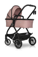 Wózek dziecięcy 1w1 (z samą gondolą) Crox Rose marki Euro-Cart – pomysł na pierwszy wózek