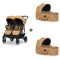 Wózek dziecięcy Euro-Cart Doblo Camel + 2 x gondola