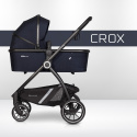 Wózek dziecięcy 1w1 (z samą gondolą) Crox Cosmic Blue marki Euro-Cart – pomysł na pierwszy wózek