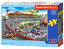 Puzzle układanka 120 elementów Wyścigi Formuł 6+ CASTORLAND