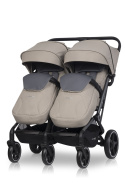 WÓZEK EASYGO ECHO SAVANA BEIGE + GONDOLA + AKCESORIA