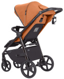 WÓZEK CARRELLO BRAVO PLUS 2024 TANGO ORANGE AMORTYZACJA + AKCESORIA