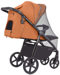 WÓZEK CARRELLO BRAVO PLUS 2024 TANGO ORANGE AMORTYZACJA + AKCESORIA