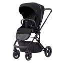 WÓZEK CARRELLO ALFA 2W1 MIDNIGHT BLACK + PLECAK + AKCESORIA