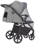 WÓZEK CARRELLO BRAVO PLUS 2024 MIST GREY AMORTYZACJA + AKCESORIA