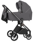 WÓZEK CARRELLO ULTRA 2W1 SONIC GREY AMORTYZACJA + AKCESORIA + PLECAK