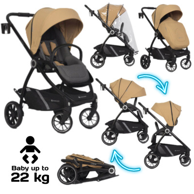 Wózek dziecięcy CROX CAMEL marki Euro-Cart