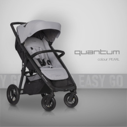 WÓZEK EASYGO QUANTUM PEARL + TORBA