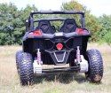 MEGA BUGGY SXS DLA 2 DZIECI 2X120W, SUPER MOC, PRZESUWANE SIEDZENIE, WALIZKA/BBH028