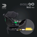 FOTELIK SAMOCHODOWY EASYGO BUZ PRO GREENER Z BAZĄ ISOFIX OD 40 DO 87 CM