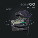 FOTELIK SAMOCHODOWY EASYGO BUZ PRO GREENER Z BAZĄ ISOFIX OD 40 DO 87 CM