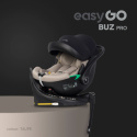 FOTELIK SAMOCHODOWY EASYGO BUZ PRO TAUPE Z BAZĄ ISOFIX OD 40 DO 87 CM