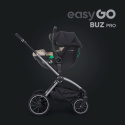 FOTELIK SAMOCHODOWY EASYGO BUZ PRO TAUPE Z BAZĄ ISOFIX OD 40 DO 87 CM