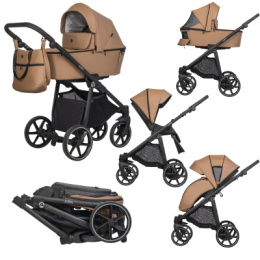 WIELOFUNKCYJNY WÓŻEK RIKO AURA CAMEL 2W1 DO 22 KG GŁĘBOKO-SPACEROWY