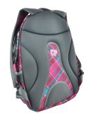 COOLPACK PLECAK MŁODZIEŻOWY 2W1 COMBO CRANBERRY CHECK