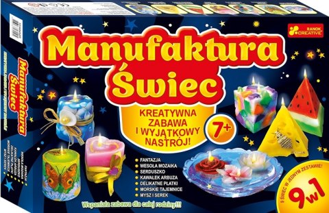 MANUFAKTURA ŚWIEC KREATYWNA ZABAWA WYJĄTKOWY NASTRÓJ RANOK