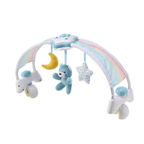 CHICCO Panel na łóżeczko RAINBOW BED ARCH BLUE