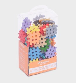 MARIOINEX 903667 Klocki waffle mini pastel 70 szt.